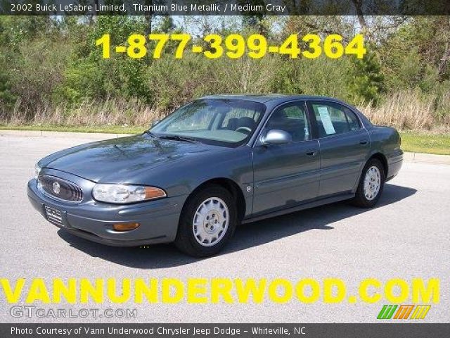 2002 Buick LeSabre Limited in Titanium Blue Metallic