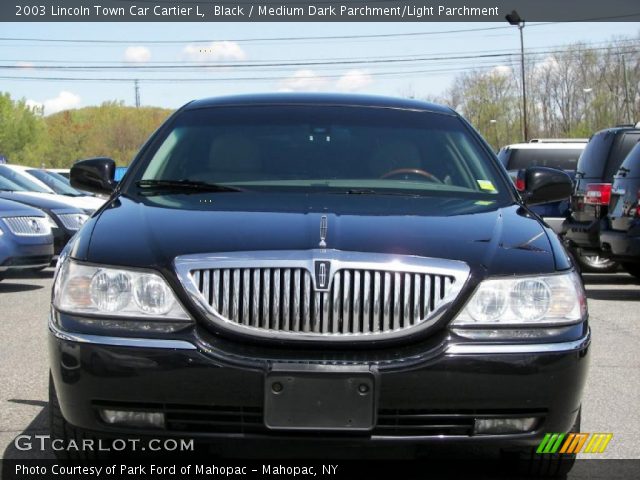 2003 Lincoln Town Car Cartier L in Black