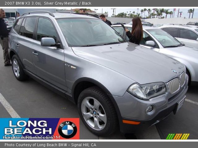 2007 BMW X3 3.0si in Silver Grey Metallic