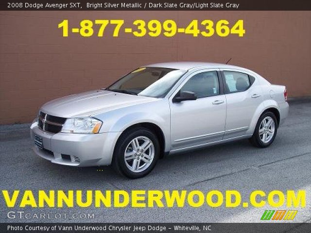 2008 Dodge Avenger SXT in Bright Silver Metallic
