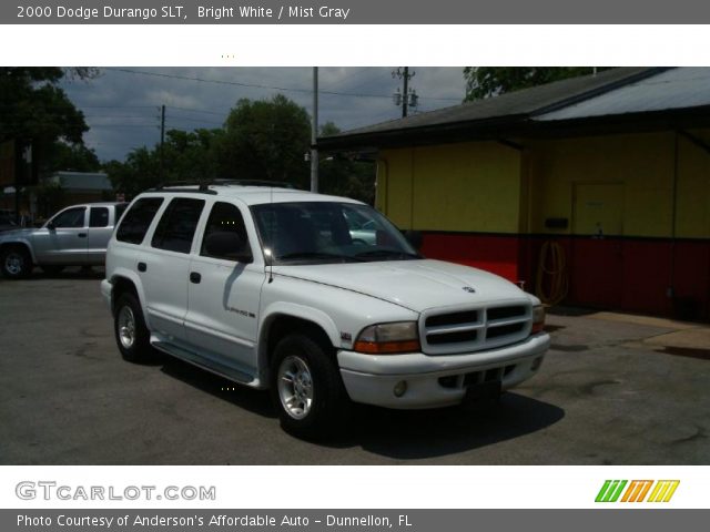 2000 Dodge Durango SLT in Bright White