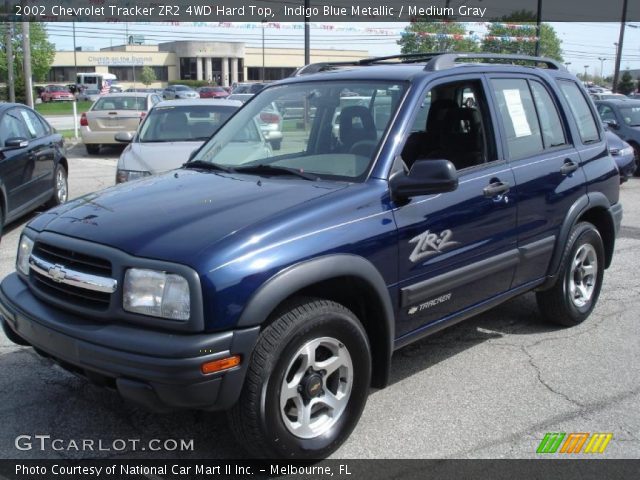 2002 Chevrolet Tracker ZR2 4WD Hard Top in Indigo Blue Metallic