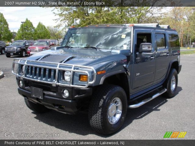 2007 Hummer H2 SUV in Slate Blue Metallic