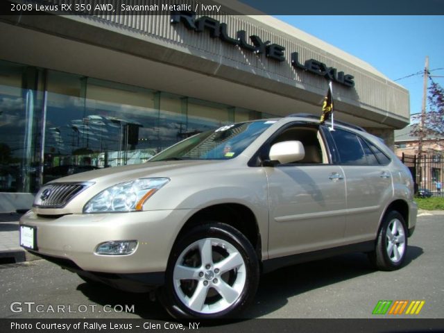 2008 Lexus RX 350 AWD in Savannah Metallic