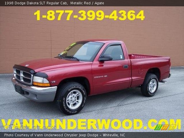 1998 Dodge Dakota SLT Regular Cab in Metallic Red