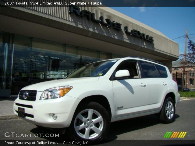 2007 Toyota RAV4 Limited 4WD in Super White