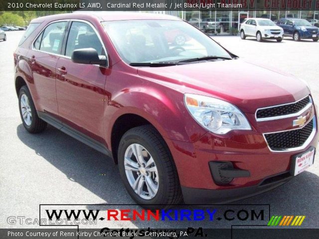 2010 Chevrolet Equinox LS AWD in Cardinal Red Metallic