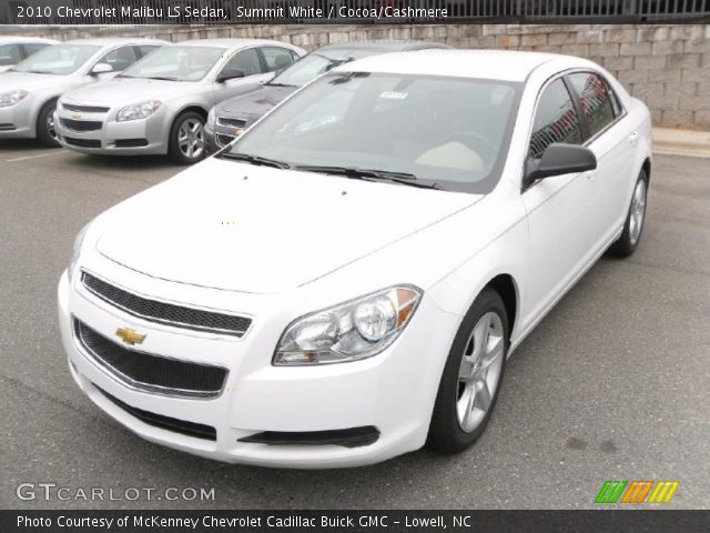 2010 Chevrolet Malibu LS Sedan in Summit White