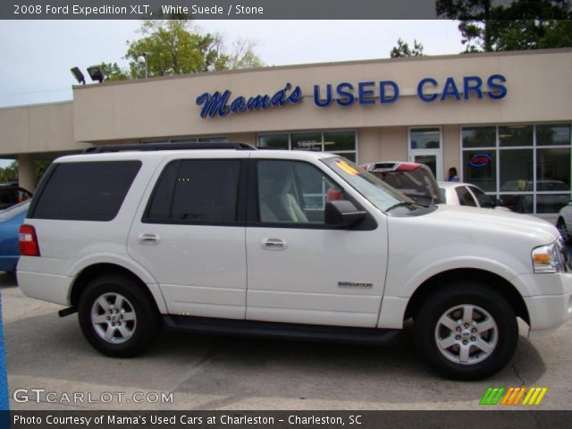 2008 Ford Expedition XLT in White Suede