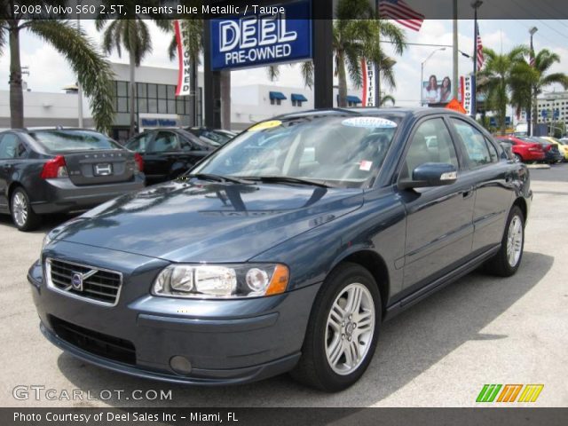 2008 Volvo S60 2.5T in Barents Blue Metallic