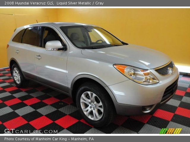 2008 Hyundai Veracruz GLS in Liquid Silver Metallic