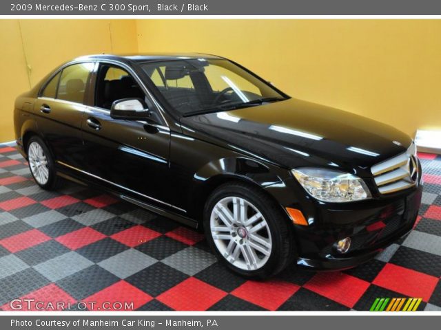2009 Mercedes-Benz C 300 Sport in Black