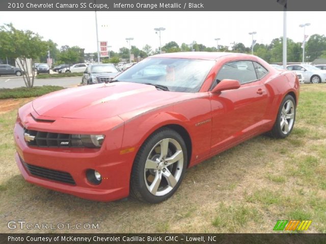 2010 Chevrolet Camaro SS Coupe in Inferno Orange Metallic
