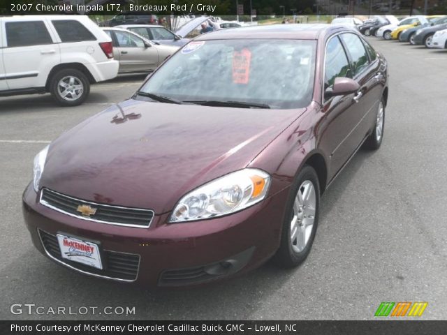2007 Chevrolet Impala LTZ in Bordeaux Red