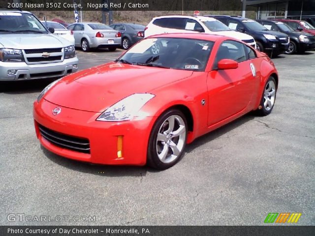 2008 Nissan 350Z Coupe in Nogaro Red