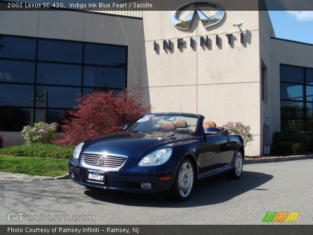 2003 Lexus SC 430 in Indigo Ink Blue Pearl