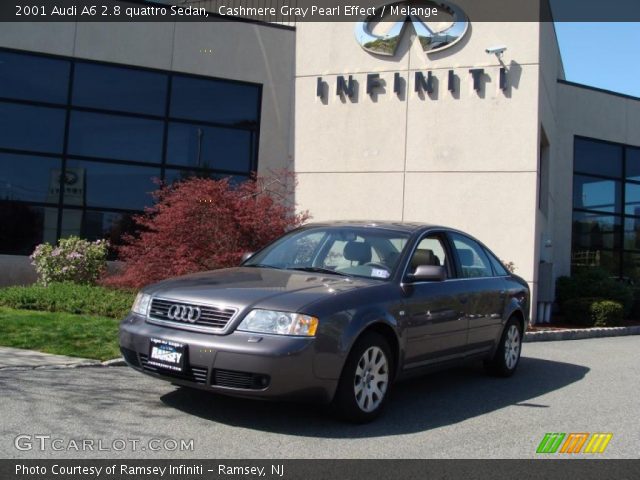 2001 Audi A6 2.8 quattro Sedan in Cashmere Gray Pearl Effect