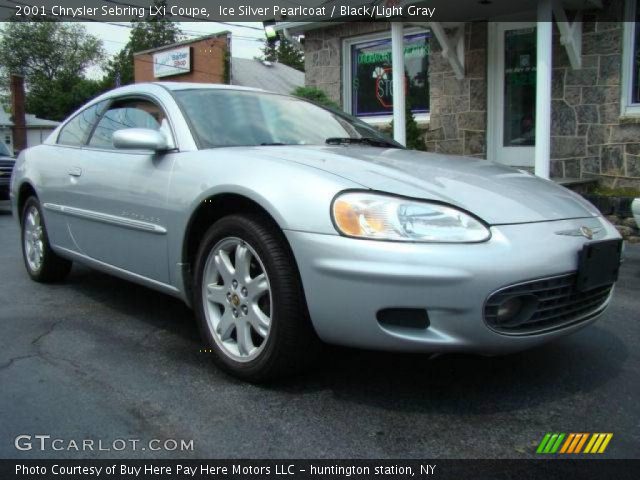 2001 Chrysler Sebring LXi Coupe in Ice Silver Pearlcoat