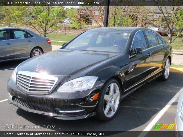 2010 Mercedes-Benz S 550 4Matic Sedan in Black