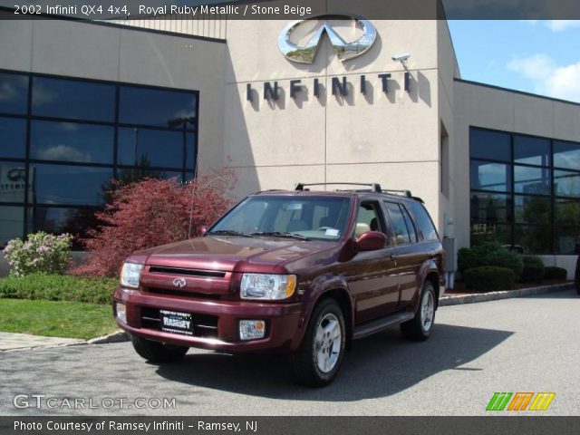2002 Infiniti QX4 4x4 in Royal Ruby Metallic