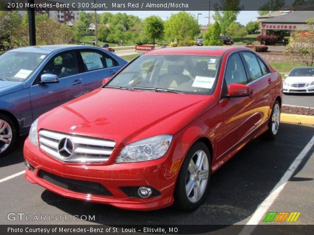 2010 Mercedes-Benz C 300 Sport in Mars Red