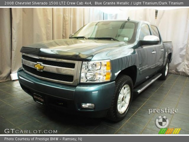 2008 Chevrolet Silverado 1500 LTZ Crew Cab 4x4 in Blue Granite Metallic