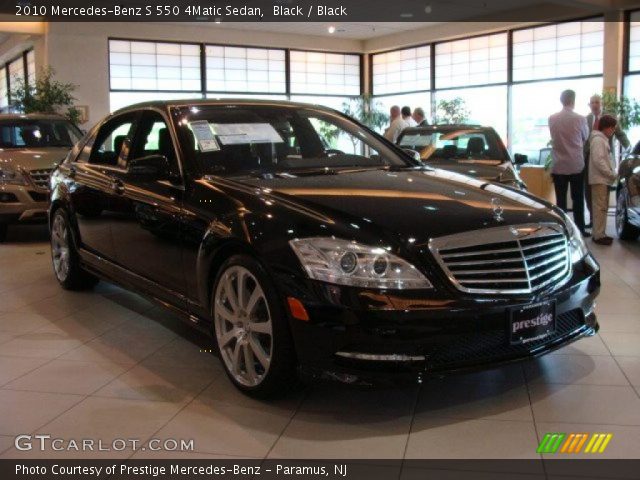2010 Mercedes-Benz S 550 4Matic Sedan in Black