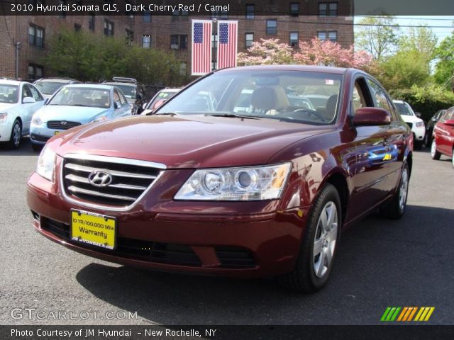 2010 Hyundai Sonata GLS in Dark Cherry Red