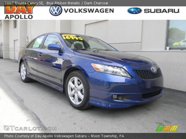 2007 Toyota Camry SE in Blue Ribbon Metallic