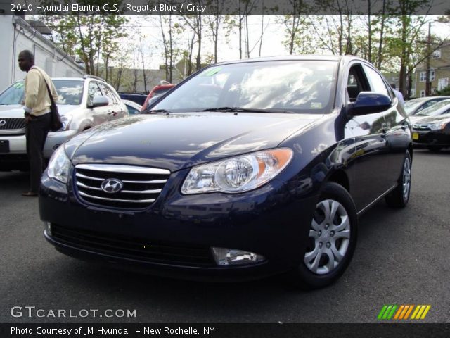 2010 Hyundai Elantra GLS in Regatta Blue