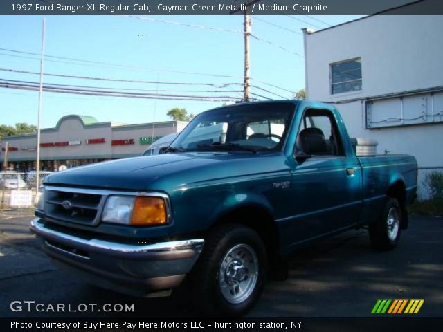 1997 Ford Ranger XL Regular Cab in Cayman Green Metallic