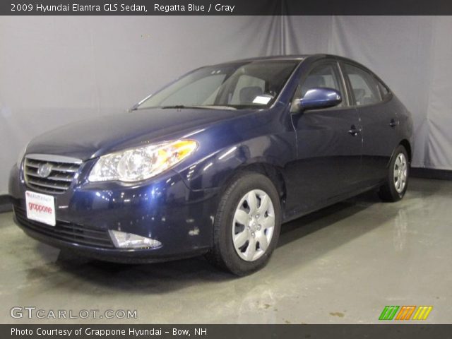 2009 Hyundai Elantra GLS Sedan in Regatta Blue
