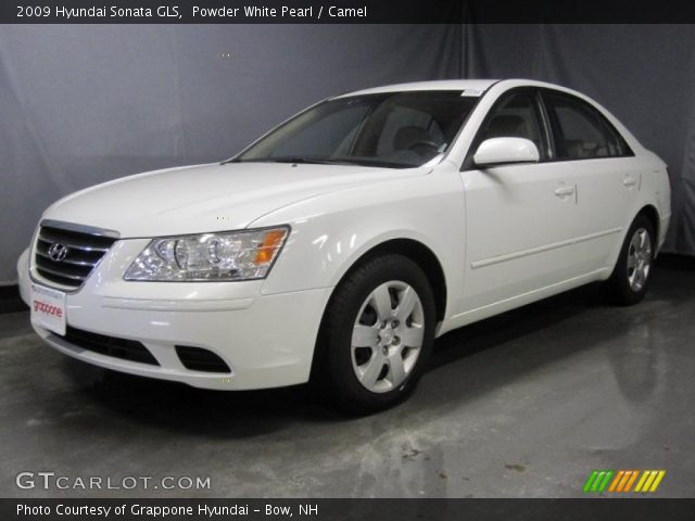 2009 Hyundai Sonata GLS in Powder White Pearl