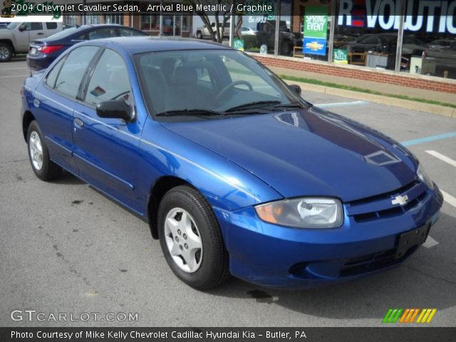 2004 Chevrolet Cavalier Sedan in Arrival Blue Metallic