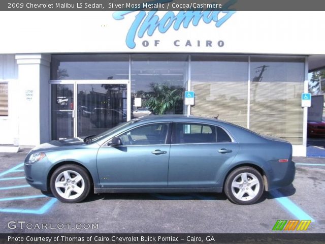 2009 Chevrolet Malibu LS Sedan in Silver Moss Metallic