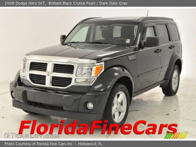 2008 Dodge Nitro SXT in Brilliant Black Crystal Pearl