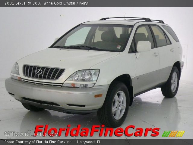 2001 Lexus RX 300 in White Gold Crystal