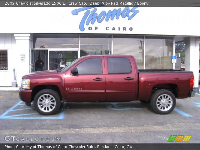 2009 Chevrolet Silverado 1500 LT Crew Cab in Deep Ruby Red Metallic