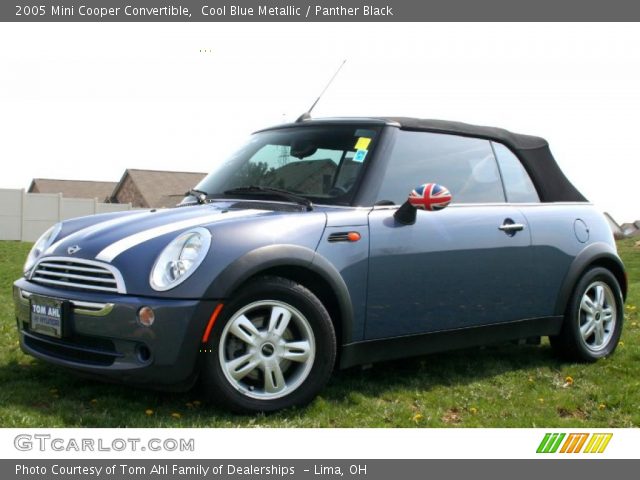 2005 Mini Cooper Convertible in Cool Blue Metallic