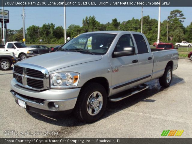 2007 Dodge Ram 2500 Lone Star Edition Quad Cab in Bright Silver Metallic