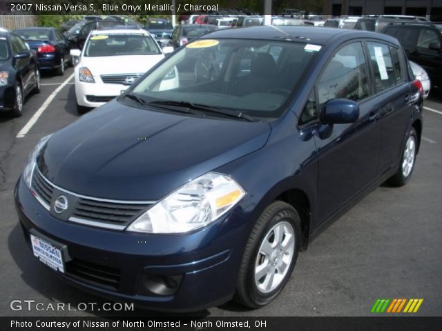 2007 Nissan Versa S in Blue Onyx Metallic