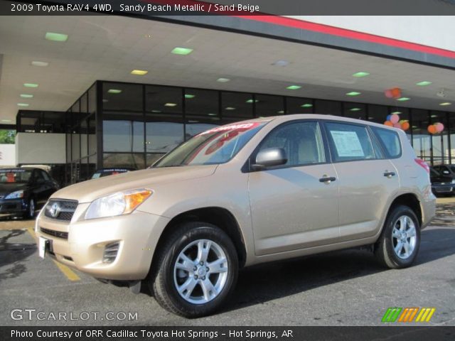 2009 Toyota RAV4 4WD in Sandy Beach Metallic