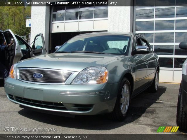 2005 Ford Five Hundred SE in Titanium Green Metallic