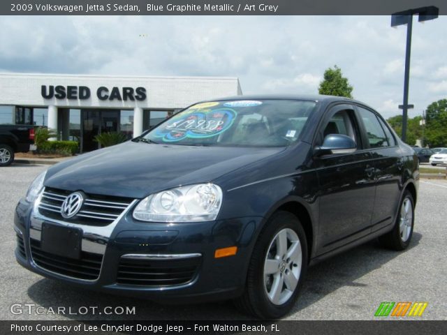 2009 Volkswagen Jetta S Sedan in Blue Graphite Metallic