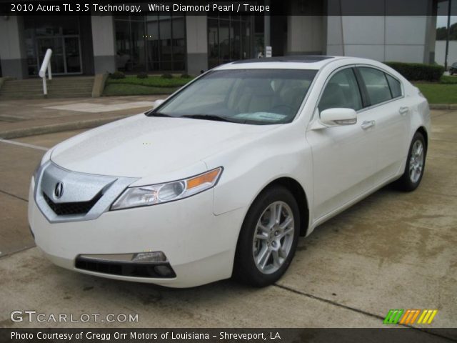 2010 Acura TL 3.5 Technology in White Diamond Pearl