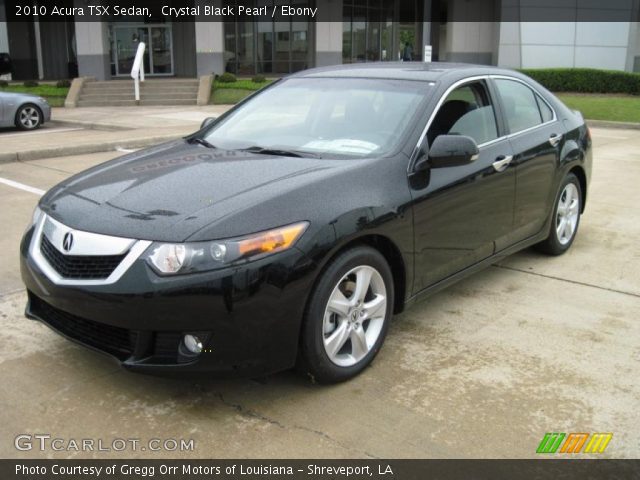 2010 Acura TSX Sedan in Crystal Black Pearl
