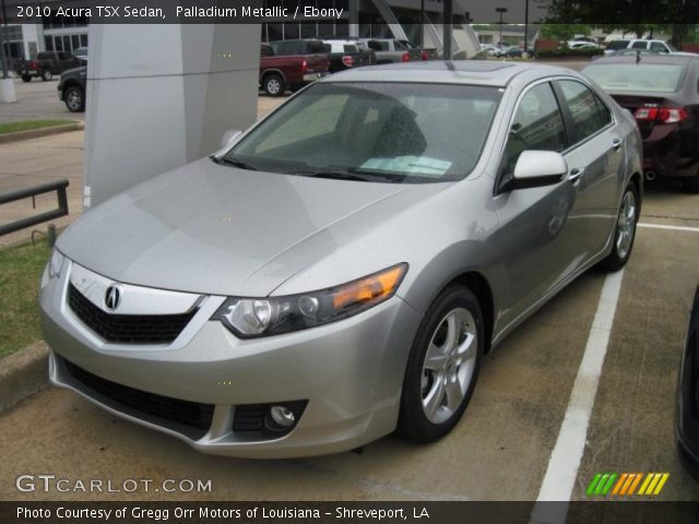 2010 Acura TSX Sedan in Palladium Metallic