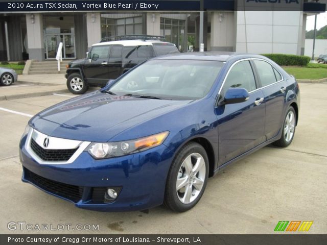 2010 Acura TSX Sedan in Vortex Blue Pearl