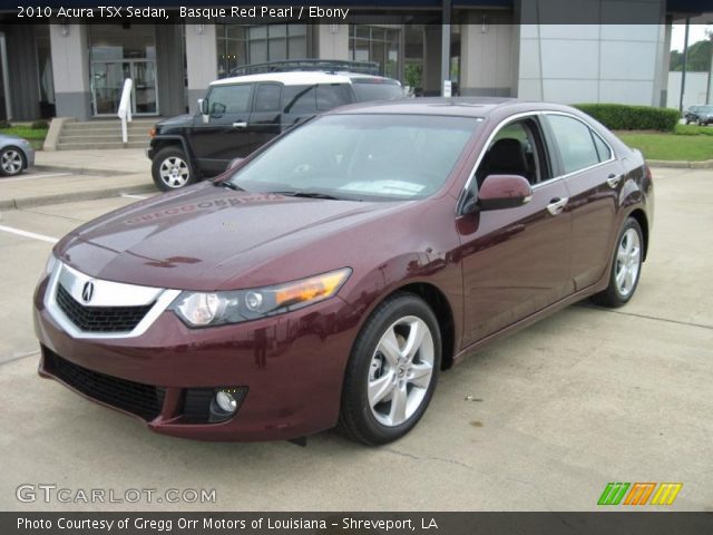 2010 Acura TSX Sedan in Basque Red Pearl