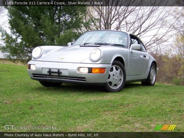 1989 Porsche 911 Carrera 4 Coupe in Silver Metallic